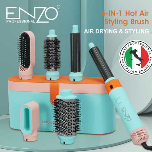 سشوار ۶ کاره انزو طرح دایسون ENZO EN-4140 اصل اورجینال ضمانت اصالت کالا