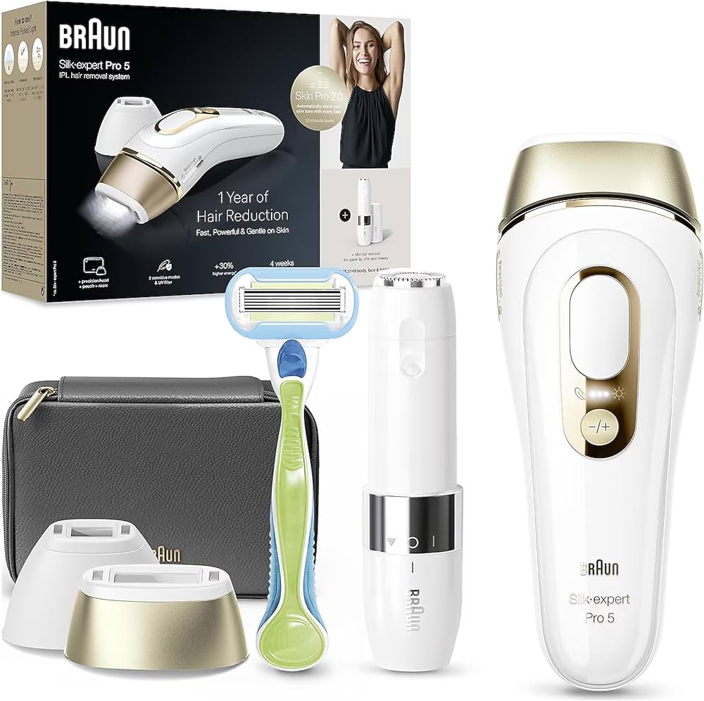 لیزر صورت و بدن براون مدل Silk-expert Pro 5 PL5146 اصل اورجینال