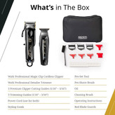 ست ماشین اصلاح مجیک کلیپ و دیتیلر ال آی وال مدل باربر کمبو شارژی اصل barber combo